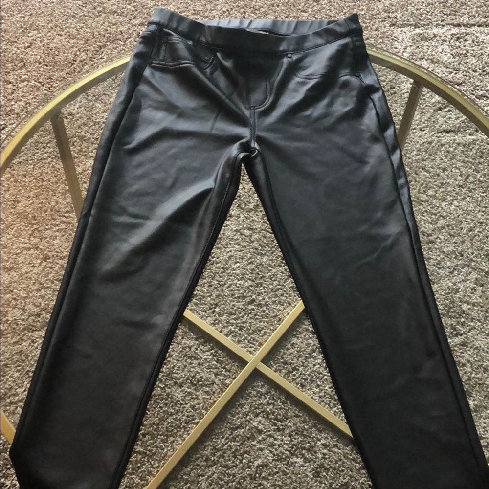 Bar III faux leather pants